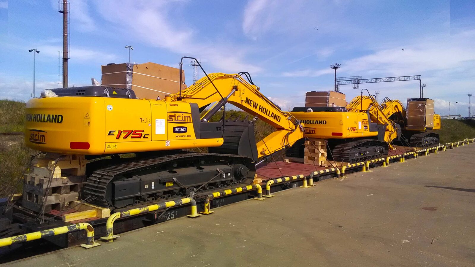Excavator Shipping