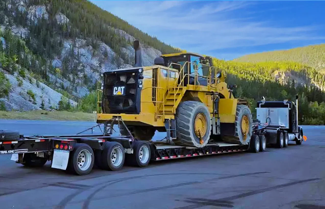 Wheel Loader Shipping